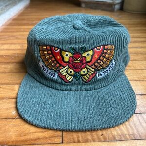 Stuntin Townes Butterfly Corduroy Cap